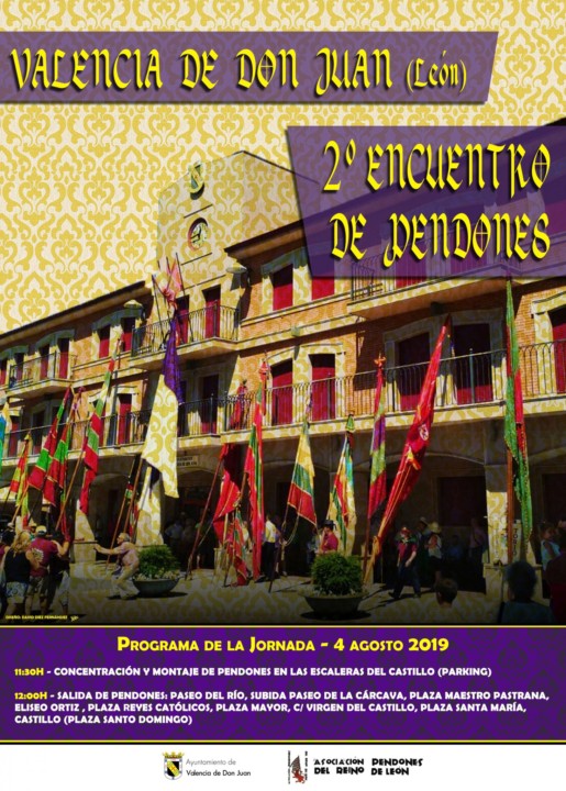 II Encuentro de Pendones Valencia de Don Juan 2019